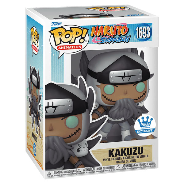Funko POP #1693 Naruto Shippuden Kakuzu (Earth Grudge) Exclusive Figure